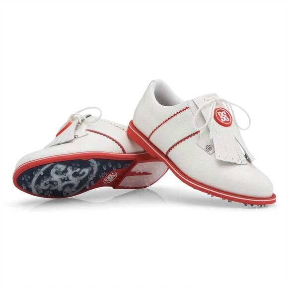 G/FORE | Shoes | New Gfore Womens Stripe Gallivanter Shoe In White Red ...